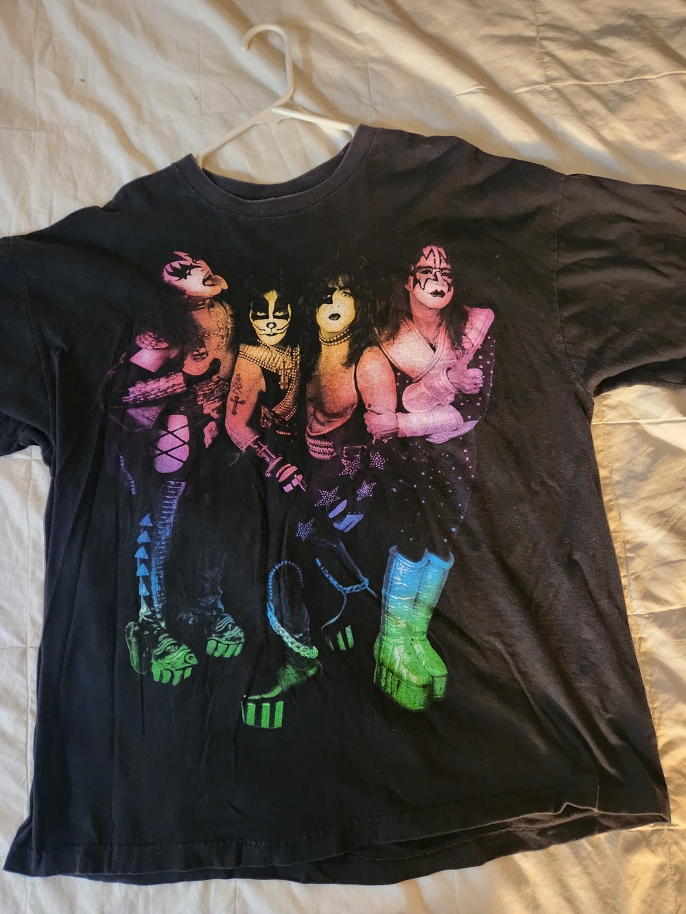 KISS ALIVE WORLD WIDE TSHIRT XXL -- SUPER RARE GEM! EX CONDITION 96/97